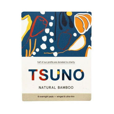 Tsuno Bamboo Pads Overnight 8 pack